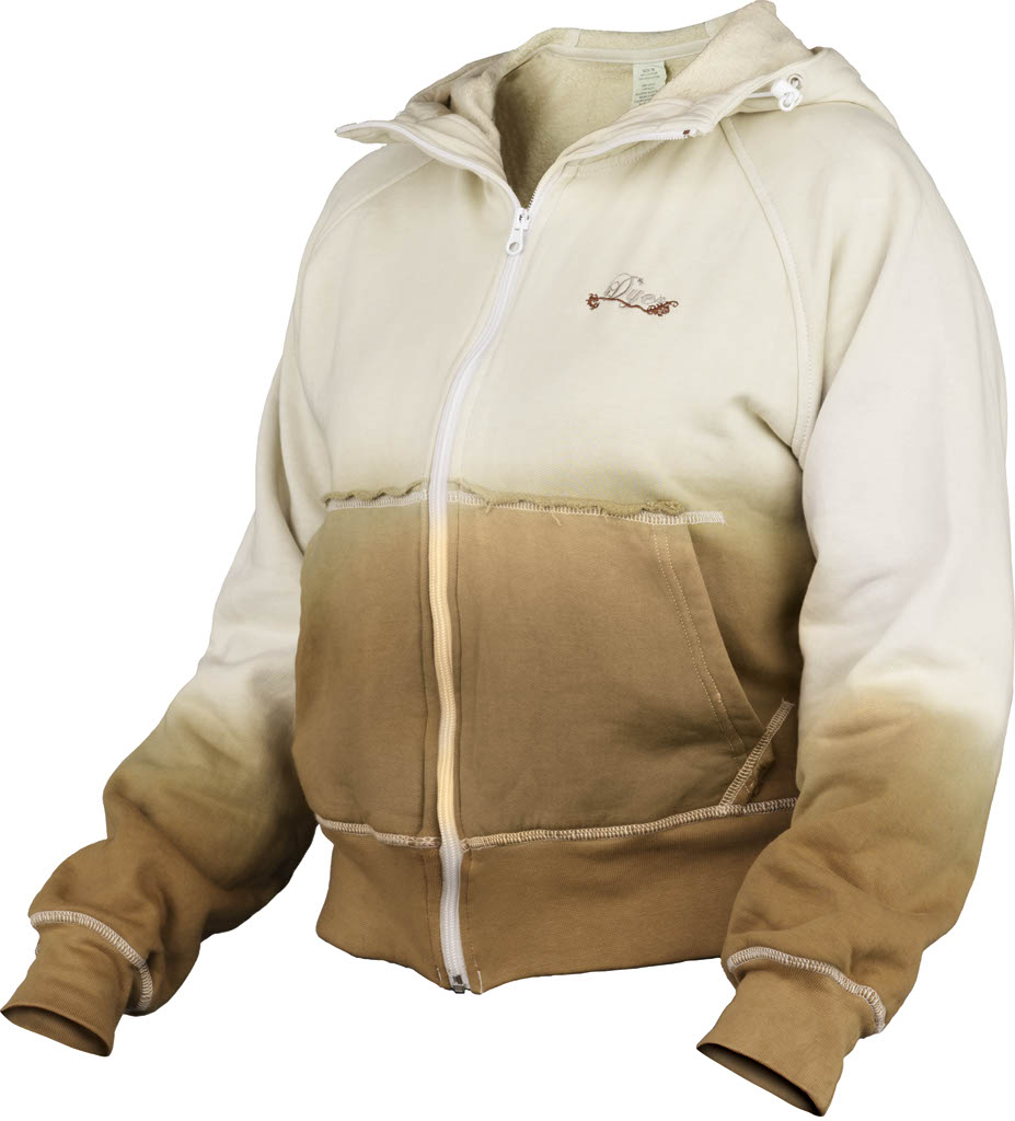 Girls Hoody Brown Fade