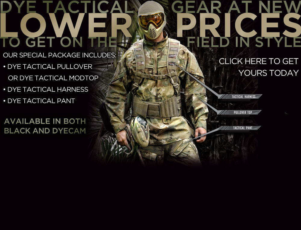Dye Tactical 3 Piece Bundle